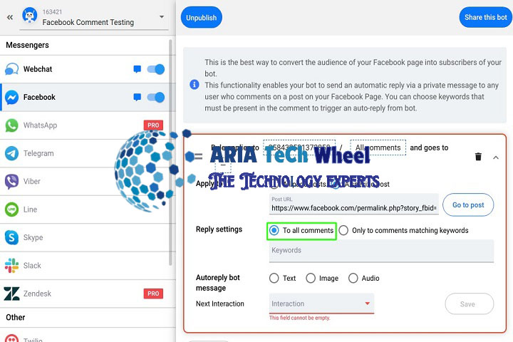 Free Facebook Comment Bot Software - Ariatechwheel